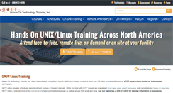 Desktop Screenshot of hott-unix-linux-training.com