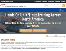 Tablet Screenshot of hott-unix-linux-training.com